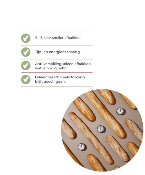 PLUS baguettes - PIR voordelen