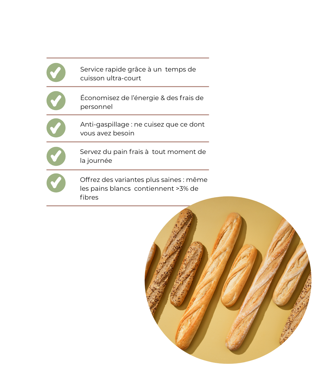 PLUS baguettes - PIR voordelen – 2